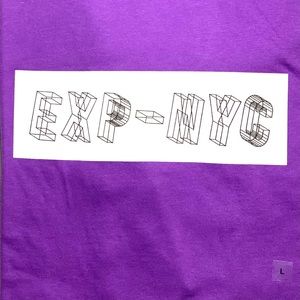 Graphics T-Shirt by Express - Men’s Large Purple